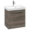 Villeroy and Boch Avento Stone Oak 550mm Wall Hung 1-Door Vanity Unit -Wall Hung Vanity Units Shop SAVE11RK01 P