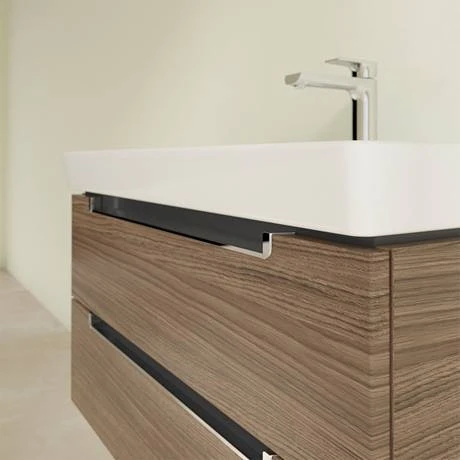 Villeroy and Boch Subway 2.0 Arizona Oak 800mm Wall Hung 2-Drawer Vanity Unit 5 Villeroy and Boch Subway 2.0 Arizona Oak 800mm Wall Hung 2-Drawer Vanity Unit - Image 3