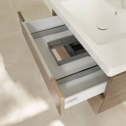 Villeroy and Boch Subway 2.0 Arizona Oak 800mm Wall Hung 2-Drawer Vanity Unit 10 Villeroy and Boch Subway 2.0 Arizona Oak 800mm Wall Hung 2-Drawer Vanity Unit -Wall Hung Vanity Units Shop SB2AO800 D3 460