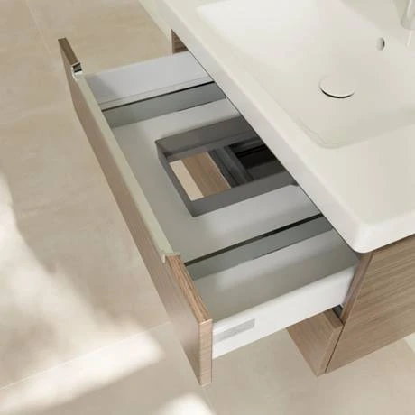Villeroy and Boch Subway 2.0 Arizona Oak 800mm Wall Hung 2-Drawer Vanity Unit 6 Villeroy and Boch Subway 2.0 Arizona Oak 800mm Wall Hung 2-Drawer Vanity Unit - Image 4