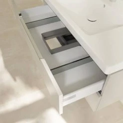 Villeroy and Boch Subway 2.0 Soft Grey 1000mm Wall Hung 2-Drawer Vanity Unit 11 Villeroy and Boch Subway 2.0 Soft Grey 1000mm Wall Hung 2-Drawer Vanity Unit -Wall Hung Vanity Units Shop SB2SG1000 D3 460