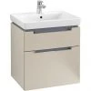 Villeroy and Boch Subway 2.0 Soft Grey 600mm Wall Hung 2-Drawer Vanity Unit -Wall Hung Vanity Units Shop SB2SG600 P