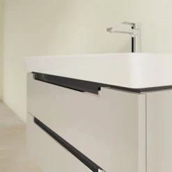 Villeroy and Boch Subway 2.0 Soft Grey 800mm Wall Hung 2-Drawer Vanity Unit 9 Villeroy and Boch Subway 2.0 Soft Grey 800mm Wall Hung 2-Drawer Vanity Unit -Wall Hung Vanity Units Shop SB2SG800 D2 460