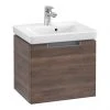 Villeroy and Boch Subway 2.0 Arizona Oak 500mm Wall Hung 1-Drawer Vanity Unit -Wall Hung Vanity Units Shop SBAO500 P