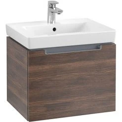 Villeroy and Boch Subway 2.0 Arizona Oak 550mm Wall Hung 1-Drawer Vanity Unit