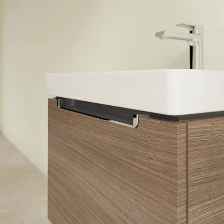Villeroy and Boch Subway 2.0 Arizona Oak 600mm Wall Hung 1-Drawer Vanity Unit 5 Villeroy and Boch Subway 2.0 Arizona Oak 600mm Wall Hung 1-Drawer Vanity Unit - Image 3