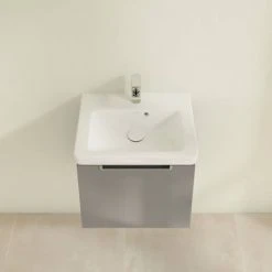 Villeroy and Boch Subway 2.0 Glossy Grey 500mm Wall Hung 1-Drawer Vanity Unit 11 Villeroy and Boch Subway 2.0 Glossy Grey 500mm Wall Hung 1-Drawer Vanity Unit -Wall Hung Vanity Units Shop SBGG500 D3 460