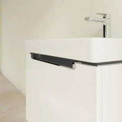 Villeroy and Boch Subway 2.0 Glossy White 600mm Wall Hung 1-Drawer Vanity Unit 8 Villeroy and Boch Subway 2.0 Glossy White 600mm Wall Hung 1-Drawer Vanity Unit -Wall Hung Vanity Units Shop SBGW600 D2 460