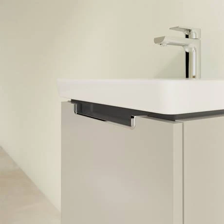 Villeroy and Boch Subway 2.0 Soft Grey 450mm Wall Hung 1-Drawer Vanity Unit 5 Villeroy and Boch Subway 2.0 Soft Grey 450mm Wall Hung 1-Drawer Vanity Unit - Image 3