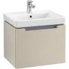 Villeroy and Boch Subway 2.0 Soft Grey 550mm Wall Hung 1-Drawer Vanity Unit