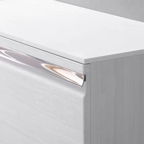 Roper Rhodes Pursuit Wall Hung Countertop Vanity Unit - Alpine Elm - 600mm Solid Worktop 4 Roper Rhodes Pursuit Wall Hung Countertop Vanity Unit - Alpine Elm - 600mm Solid Worktop - Image 2