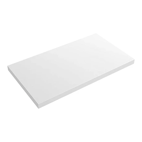 Venice Floating Basin Shelf (Gloss White - 800mm Wide) 3 Venice Floating Basin Shelf (Gloss White - 800mm Wide)