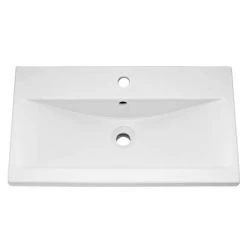 Venice Fluted 800mm Grey Vanity Unit - Wall Hung Single Drawer Unit with Chrome Handle 6 Venice Fluted 800mm Grey Vanity Unit - Wall Hung Single Drawer Unit with Chrome Handle -Wall Hung Vanity Units Shop VF80WH1DWGY d1 460