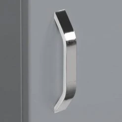 Valencia Perla Wall Hung Cloakroom Vanity (Gloss Grey - 450mm Wide) 9 Valencia Perla Wall Hung Cloakroom Vanity (Gloss Grey - 450mm Wide) -Wall Hung Vanity Units Shop VPWHGG45 d3 460