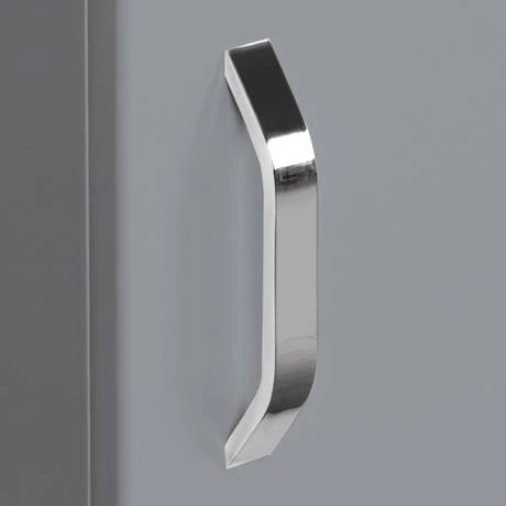 Valencia Perla Wall Hung Cloakroom Vanity (Gloss Grey - 450mm Wide) 5 Valencia Perla Wall Hung Cloakroom Vanity (Gloss Grey - 450mm Wide) - Image 3