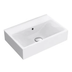 Nova Wall Mounted 0TH Vanity - 450mm Gloss White 8 Nova Wall Mounted 0TH Vanity - 450mm Gloss White -Wall Hung Vanity Units Shop VTWW450 0TH n d2 460